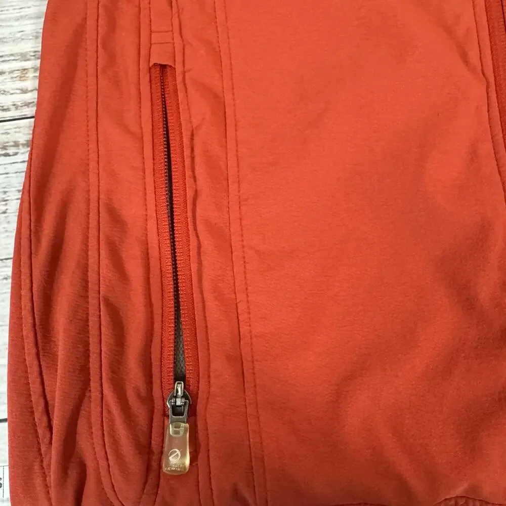 The North Face Flight Series Jacket Men's Size Small Orange Lightweight Full Zip